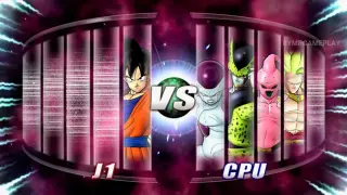 Dragon Ball Raging Blast 2 All Goku vs The Most Powerful Rivals
