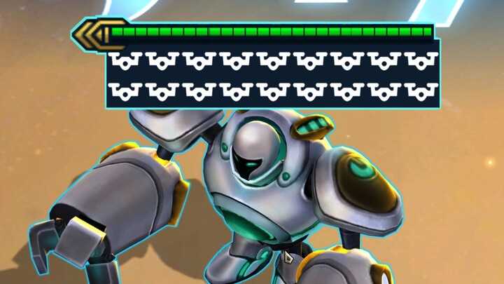 Opponent: The robot brought 16 robots to fight me—no joke!