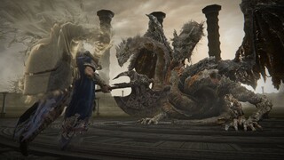 "Elden Ring" Godfrey VS Dragonlord Placidusax