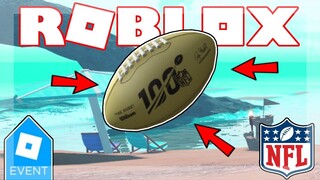 [NFL PROMOCODE 2019!] How to get the GOLDEN FOOTBALL! | Roblox