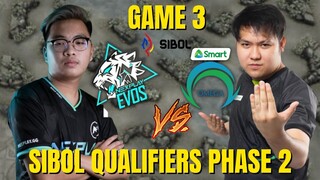 GAME 3 NEXPLAY EVOS VS SMART OMEGA | SIBOL QUALIFIERS PHASE 2 LOWER BRACKET MLBB