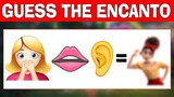 Guess The ENCANTO CharacterBy Emoji Quiz 760 | Encanto Quiz for Genius