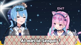 【Hololive Vietsub】 Ai mới là Senpai ?