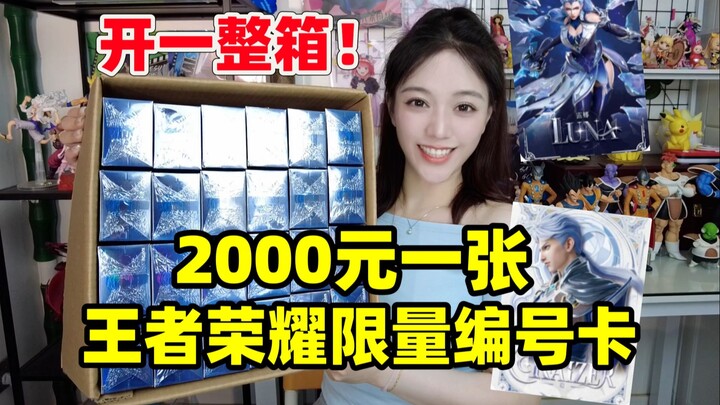 花2500抽一个露娜？还有2000一张的限编凯！