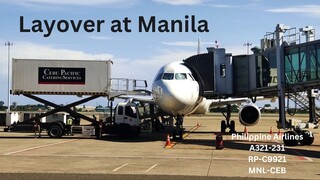 Layover at Manila | Philippine Airlines A321 | MNL-CEB | 14th Travel Vlog
