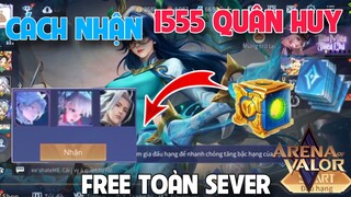 Liên Quân | Cách Nhận 1555 Quân Huy Miễn Phí Và Code Trang Phục