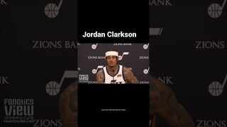 JC on his Pinoy Fans #JC00 #flamethrower #jazz #sixx #nba #youtubeshorts #shorts