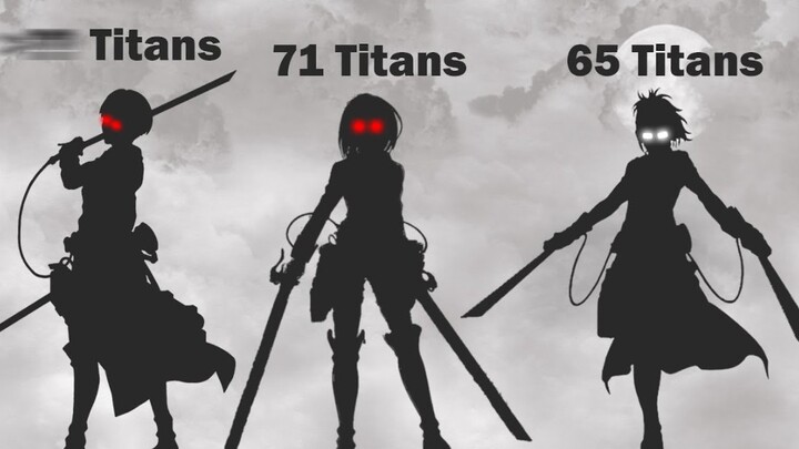 《进击的巨人》巨人讨伐对比+中文字幕