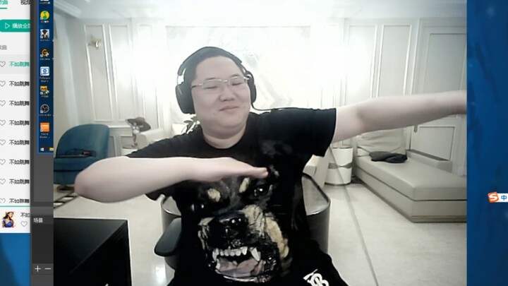 PDD shows off his impressive dance moves, and the audience goes wild!