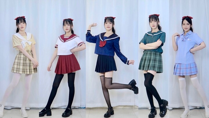 Yêu サ ー キ ュ レ ー シ ョ ン Mười cô gái JK Silky Dress Up ~ Love Cycle