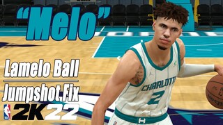 Lamelo Ball Jumpshot Fix NBA2K22