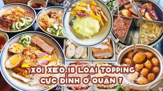 HÀNG XÔI XÉO với hơn 10 loại topping đúng chuẩn Hà Nội | Địa điểm ăn uống