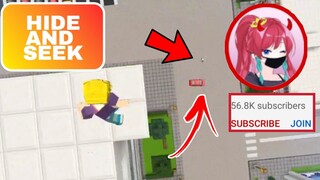 🔴HIDE AND SEEK WITH PUTERIPO IN SKYBLOCK 😱😱 BLOCKMAN GO SKYBLOCK