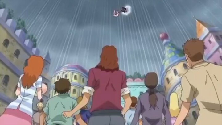 meteor jatuh dari Luffy
