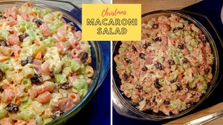 THIS IS PERFECT FOR YOUR NEXT GET TOGETHER 😀 MACARONI SALAD RECIPE // PINOY STYLE MACARONI SALAD