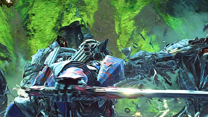 [4k60 frames] The game is over when Optimus Prime pulls out the Star Sword