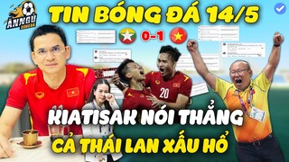 Kiatisak Phản Biện Khi Báo Chí NHM U23 Thái Lan Nói Lời Lộng Ngôn Về Trận Thắng 1-0 U23 Việt Nam
