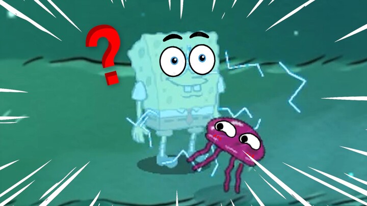 SpongeBob, why are you glowing?