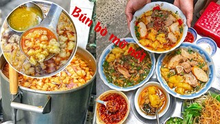 Mê khó bỏ BÚN BÒ MỠ NỔI độc nhất vô nhị núp hẻm gần 30 năm ở Sài Gòn | Địa điểm ăn uống