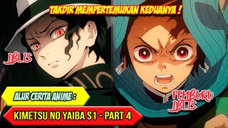 TANJIRO MENEMUKAN IBLIS PEMBANTAI KELUARGANYA - ALUR CERITA ANIME KIMETSU NO YAIBA SEASON 1 - PART 4