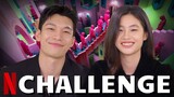 SQUID GAME Cast Plays The "QUICKFIRE QUESTIONS" Challenge With HoYeon Jung & Wi Ha-jun | Netflix