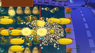 Plants vs. Zombies: Lying down at night listening to the wind and rain, corn missiles come into my d