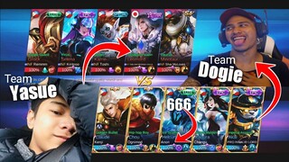 Dogie's squad nakatapat ang bagong squad ni Yasue sa ranked game | 5v5