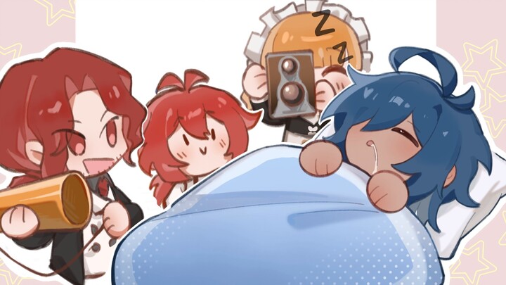 [Genshin Impact /meme] Kaiya bé nhỏ đói quá!