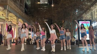 like ooh-ahh全体直拍来啦！悉尼兔粉化身反季节战士 街边大跳出道曲被强势围观