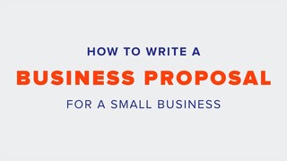 How to write a Business Proposal