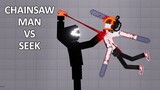 CHAINSAW MAN vs SEEK Who Is Stronger? - Roblox Doors - People Playground