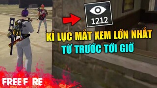 [Garena Free Fire] Kỉ lục mắt xem lớn nhất Free Fire - 1212 mắt | TTD