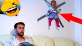 Funny Daddy and Baby Moments 5 - วิดีโอเด็กน่ารัก