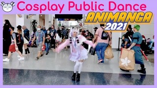 [hamu_cotton] Kanna Cosplay Public Dance Challenge at Animanga 2021