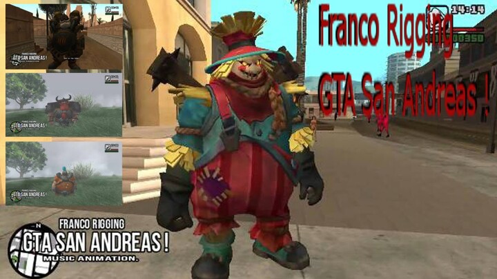 Franco Rigging in Gta San Andreas ! (Music Animation)