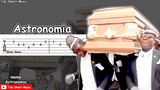 Astronomia Meme (Coffin Dance Meme) Guitar Tutorial