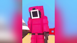 Vinh chơi thử Squid Game (trò chơi con mực) và cái kết 🤧... Squidgame minecraft vinhmc