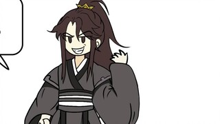 ในตอนที่สี่ของ "No Questions for the Mortals" จอมมารสาวเพิ่งสังเกตเห็นเขาหลังจากที่เขาออกจากนิกาย...