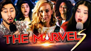 THE MARVELS Teaser Trailer Reaction! | Brie Larson | Samuel L. Jackson | Iman Vellani