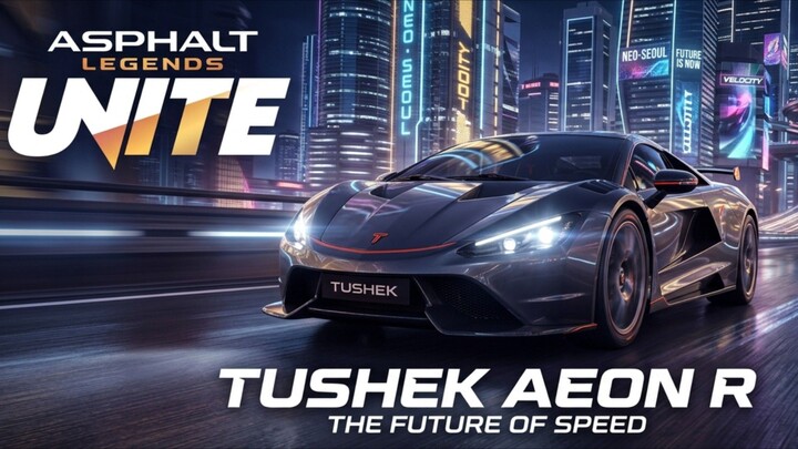Asphalt 9 Mobile Game: TUSHEK AEON R #asphalt9 #asphalt #game