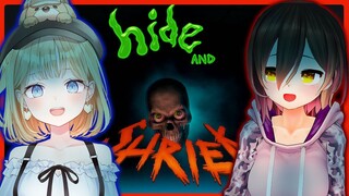 【COLLAB】HORROR w/ Roboco-senpai | Hide and Shriek
