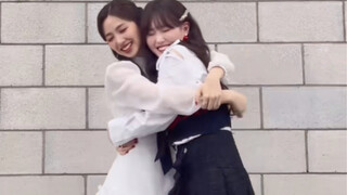 Kep1er Kim Chae Hyun x CherryBullet Heo Ji Won "POW!" Tantangan