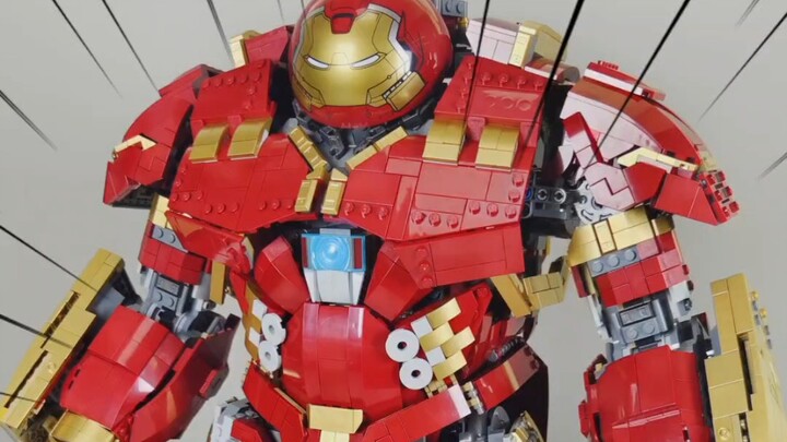 Finished! Modified Lego Hulkbuster