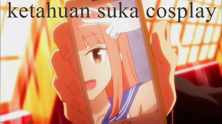 nah kan jadi panik ketahuan suka cosplay