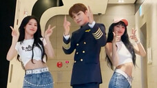 (G)I-DLE 230520 Puppy Sisters x Kim Jung Woo《Queencard》Challenge
