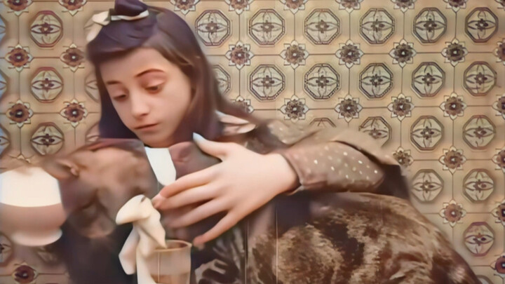 ภาพจริงปี 1905 ของเด็กหญิงฝรั่งเศสเล่นกับแมว คุณเคยเห็นกันแล้วหรือยัง?