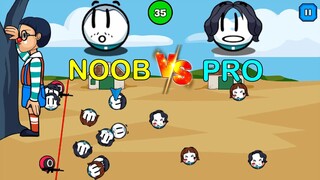 NOOB vs PRO - Squid Game but It's Ball