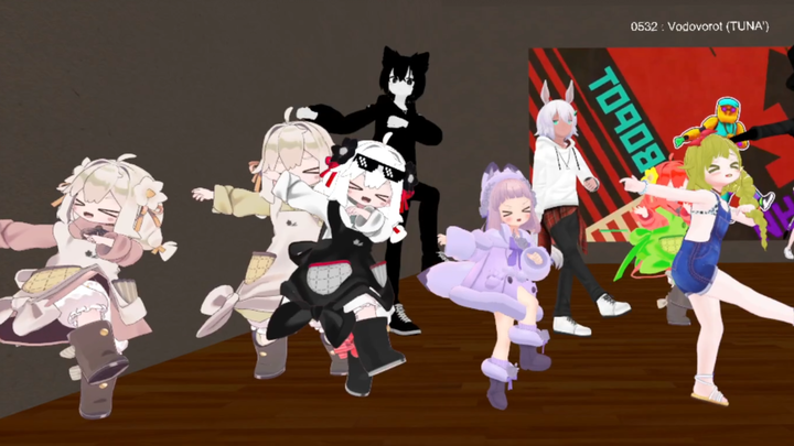 What would it look like to dance virtual square dance in a virtual world using VR?