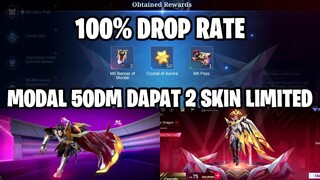 GACHA SEKARANG! 100% DROP RATE M5 PASS SUPPORT CHEST - MODAL 50DM DAPAT 2 SKIN LIMITED