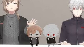 【MMD·Blender】Tarian nyanyian kartu hitam boneka jari【Ye·Daun Kudzu】
